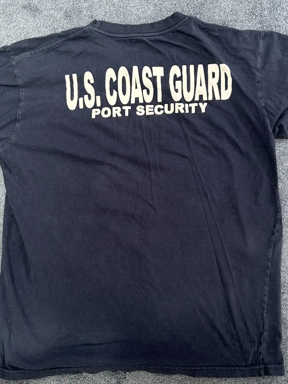 U.S. Coast Guard Port Security Shirt ~ Men's Large ~